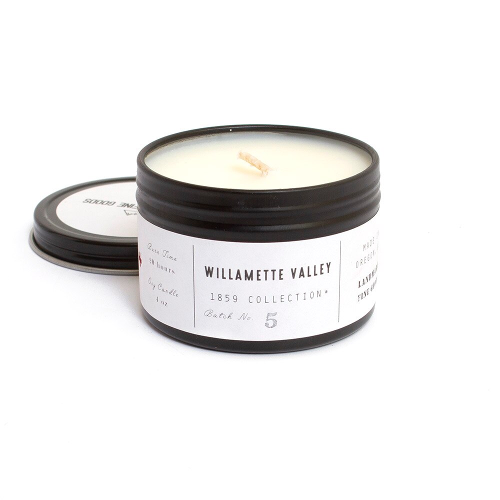 Landmark Fine Goods, Candle, 4 ounce, Willamette Valley